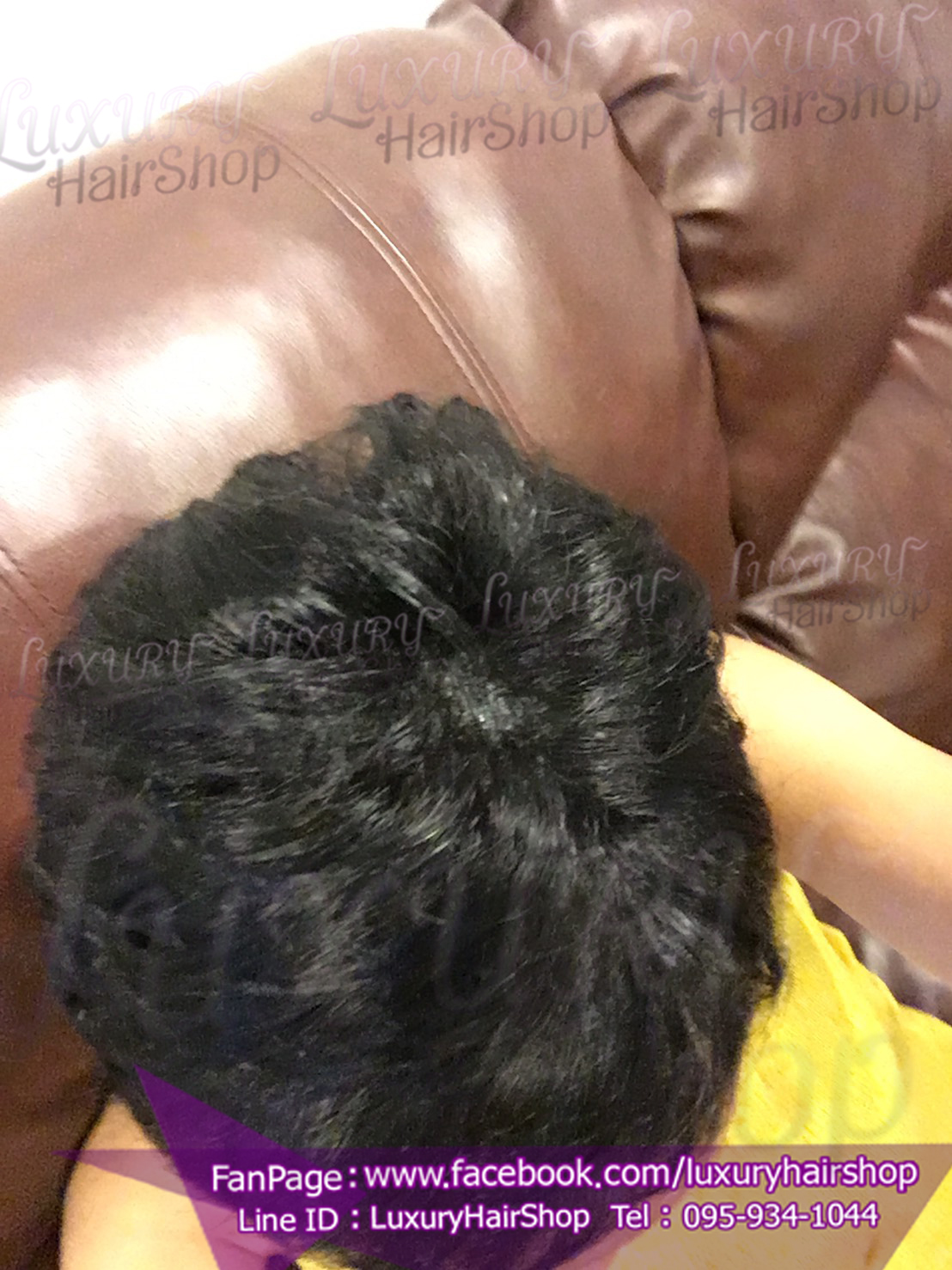รวมภาพรีวิวลูกค้าวิกเต็มหัวบางส่วน