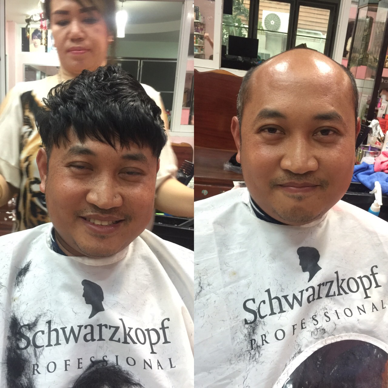 รวมภาพรีวิวลูกค้าวิกเต็มหัวบางส่วน