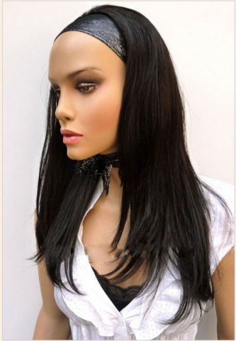 3/4 Half Wig 3/4 Half Wig