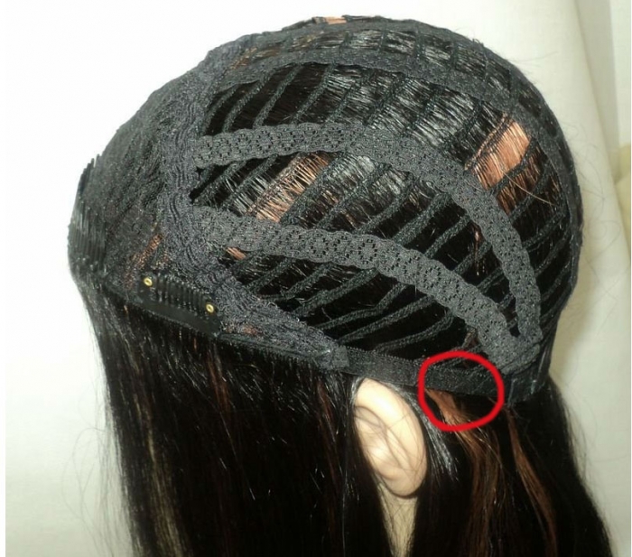 3/4 Half Wig 3/4 Half Wig